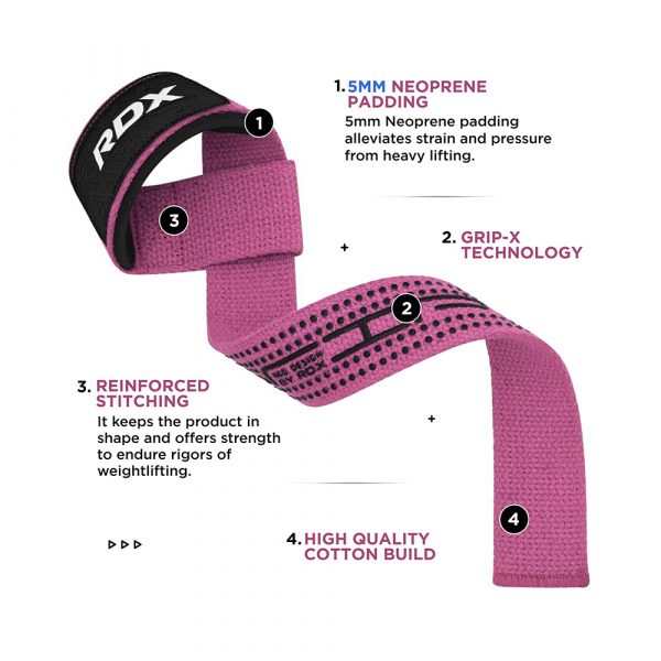RDX W1 Weight Training Wrist Strap - Image 3