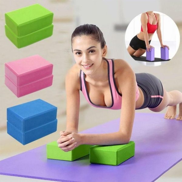 EVA Single Color Yoga Blocks - Image 2