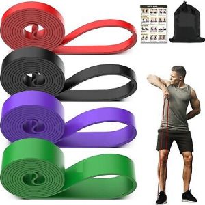 Double Color Pullup assist weight lifting latx bands